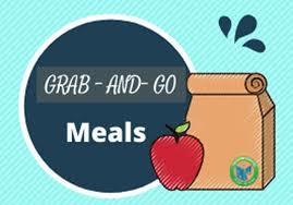Grab & Go Meals, Lunch bag and apple
