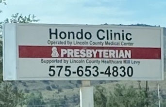 Hondo Clinic Sign